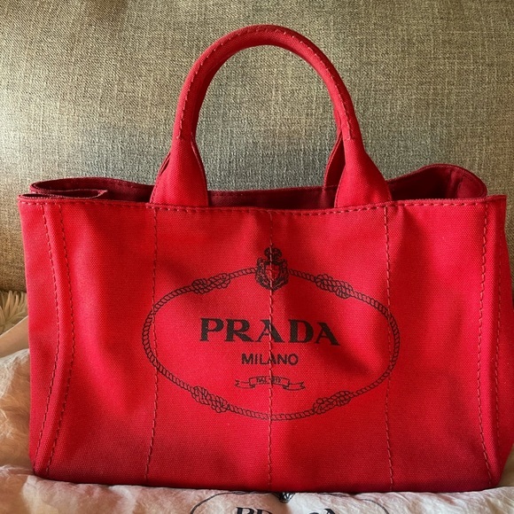 Prada Canapa MM Size - Picture 2 of 6